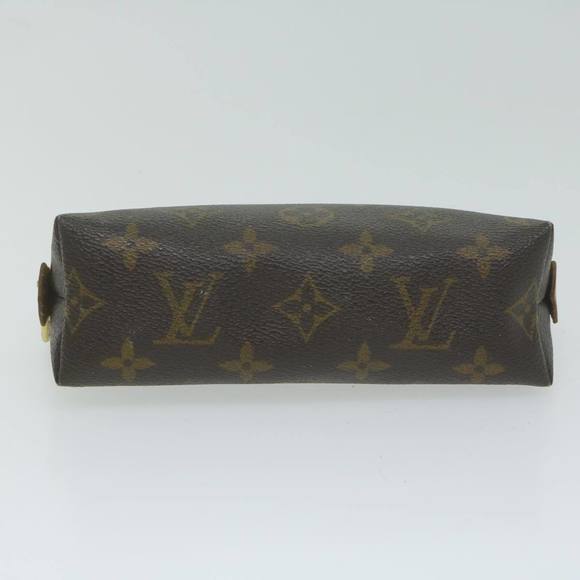 LOUIS VUITTON Monogram Pochette Cosmetic PM Cosmetic Pouch M47515 LV Auth 65180 - Picture 7 of 16